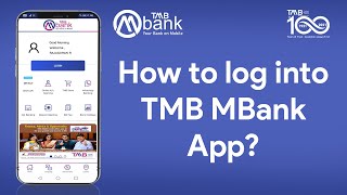 How to log into TMB MBANK APP [upl. by Laenaj]