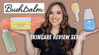 HONEST BUSHBALM SKINCARE REVIEW  SKINCARE REVIEW SERIES  KRISTEN MARIE  LICENSED ESTHETICIAN [upl. by Aneles]