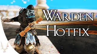 For Honor  Warden Hotfix [upl. by Eilitan]