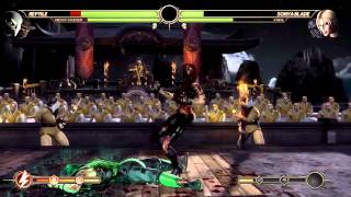 Mortal Kombat 9  Freddy and Reptile 2 Player Tag Ladder  Expert Difficulty [upl. by Hansel672]