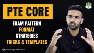 Everything about PTE Core  Exam Pattern Format Strategies Tricks amp Templates  Language Academy [upl. by Ayiram358]