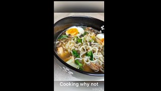 chicken ramen noodle recipes with egg [upl. by Aivatra]