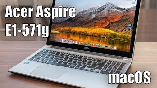 macOS El Capitan Hackintosh on Acer Aspire E1571g laptop Intel Core i3 2328m  HD3000 [upl. by Kahaleel]