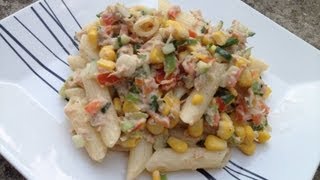 Tuna Pasta Salad Recipe [upl. by Aleka409]