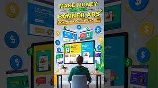 👍✨ Make Money with Banner Ads  Easy Affiliate Marketing Platforms AffiliateMarketing bannerads [upl. by Aihsyn]