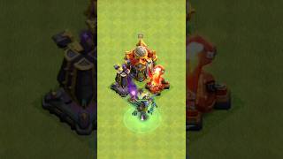 Witch Golem vs Some Defence Clash of Clans clashofclans coc shorts gaming [upl. by Marguerita]