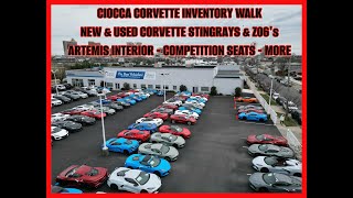 Ciocca Corvette Inventory Walk amp Upcoming Events Corvette Takeover Date [upl. by Llyrehc]