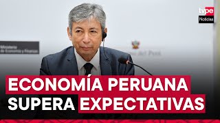 La economía peruana creció 53 en abril de 2024 la tasa más alta en 32 meses informó el MEF [upl. by Bent528]