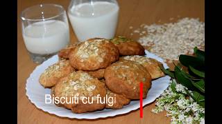 Biscuiti cu fulgi de ovaz si iaurt by Rodicook [upl. by Dinan]