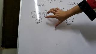 dative covalent bonding of Al2Cl6 [upl. by Rugen]