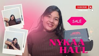 NYKAA Hot Pink Sale HAUL 🩷  Huge Discounts On Brands 😍  Sumi Roy Chowdhury [upl. by Nagah]