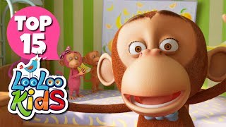 Five Little Monkeys  S2EP01 Musical Adventure Collection  LooLoo Kids Songs for Kids [upl. by Kurland]