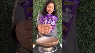 Dairy Milk Chikki😱😱…Winter Special😍  How To Make Dairy Milk Chikki  Fun2oosh Food shorts [upl. by Oigufer370]