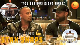 STAX SNAPS ON JHOP  Met Vin Diesels Stunt Double  Day in the Life in Cali [upl. by Harimas]