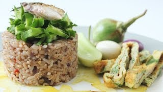 ข้าวผัดน้ำพริกกะปิ Fried Rice with Spicy Shrimp Paste Dip  พลพรรคนักปรุง [upl. by Guglielma244]