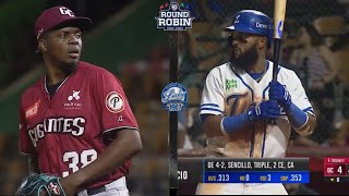 Resumen Gigantes del Cibao VS Tigres del Licey Round Robin 30122023 [upl. by Harak408]