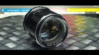 Asahi Super Multi Coated Takumar 28105 mm Pentax M42 [upl. by Katherina]