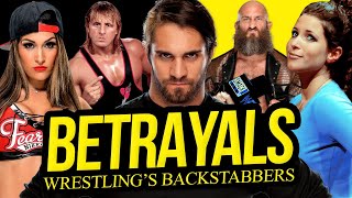 BACKSTABBERS  Wrestlings Biggest Betrayals [upl. by Ahseela]