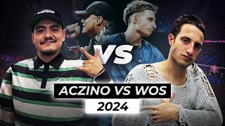 ACZINO VS WOS  FREESTYLE 2024  MINUTOS LIBRES [upl. by Niret838]