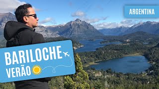 O verão de BARILOCHE na Argentina [upl. by Atauqal434]