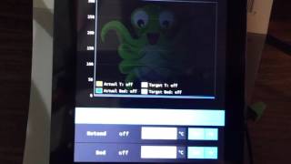 Octoprint touchscreen on CoreXY [upl. by Lundquist]