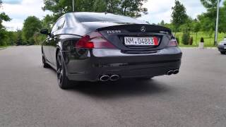 CLS 55 AMG Exhaust sound [upl. by Nohsed]