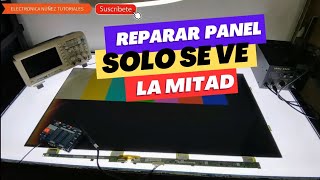 👉 Tv solo se ve la mitad de la pantalla 🥴 aquí la solución📌 diagnóstico paso a paso👌 solución⚡⚡ [upl. by Tierney]