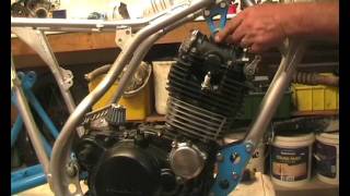 Yamaha TT250 restoration part 2 [upl. by Wind]