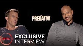 THE PREDATOR Interviews Boyd Holbrook Keegan MichaelKey  AMC Theatres 2018 [upl. by Atelahs]