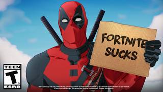 Deadpool ROASTED Fortnite [upl. by Eelanaj513]