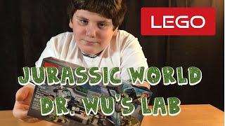 Lego Jurassic World  Dr Wus Lab Baby Dinosaurs Breakout 75939  Unboxing and review [upl. by Namra]