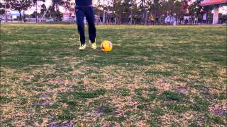 quotOkocha Stepoverquot Tutorial FootballSoccer TricksampSkills [upl. by Lama296]