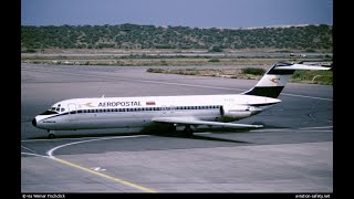 Caja negra del YV23C DC 9 de Aeropostal siniestrado el 05031991 [upl. by Naeerb532]