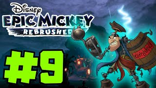 TAKING DOWN THE ROBOTS  Epic Mickey Rebrushed Gameplay Walkthrough Part 9 [upl. by Luoar501]