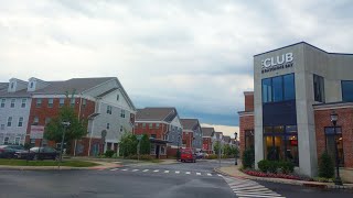 Walk tour inside The Peninsula at Bayonne Harbor in Bayonne NJ  The area of the residential part [upl. by Iniretake]