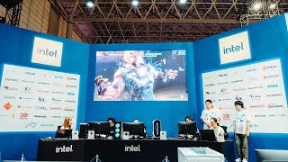 【専門学校HAL】学生がインテルブースで職業体験＆スト6の松本Pや中山Dとも交流！【東京ゲームショウ2023】 [upl. by Peursem]