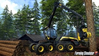 LandwirtschaftsSimulator 2015  Einblick Holz [upl. by Ttsepmet]