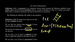 Axiomatic Geometry [upl. by Pavkovic]