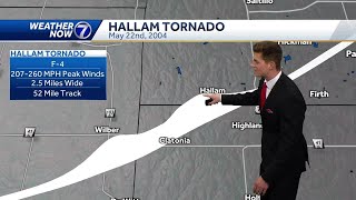 Look back at path damage of tornado that devastated Hallam Nebraska 20 years ago [upl. by Daj60]