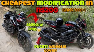 Cheapest💸 Modification in Ns200 bs7part1🥵ns200 modified [upl. by Collie]