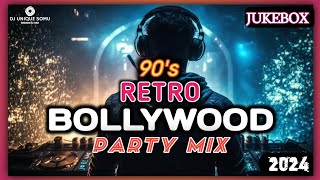 BOLLYWOOD 90s DANCE MIX 2024BOLLYWOOD RETRO SONGSBOLLYWOOD 90s MASHUP 2024 DJ UNIQUE SOMU [upl. by Seidler902]