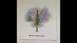 Lavinia Christmas Northern Lights Christmas Card [upl. by Melessa]