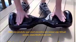 MultiLeonecom  Patinete Scooter Elétrico 2 Rodas Skate Smart Balance [upl. by Hickie]