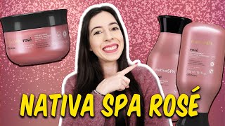 LINHA ROSÉ O BOTICÁRIO  SHAMPOO MÁSCARA E CONDICIONADOR [upl. by Eudoca]