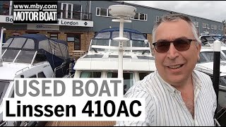 The archetypal Dutch steel yacht  Used Linssen Grand Sturdy 410AC Review  Motor Boat amp Yachting [upl. by Timrek]