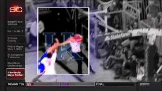 SportsCenter Replay of Willie Cauley Steins Monster Dunk [upl. by Xenos]