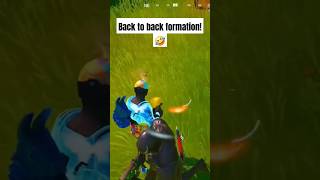 Back to back formation 🤣 fortnite gaming [upl. by Bennet423]