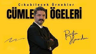 Cümlenin Ögeleri  Çıkabilecek Örnekler  PDF  Rüştü Hoca [upl. by Kerri]