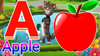 Phonics Song 2 with TWO Words in 3DA For Airplane  ABC Alphabet Songs with Sounds for Children [upl. by Fraya180]