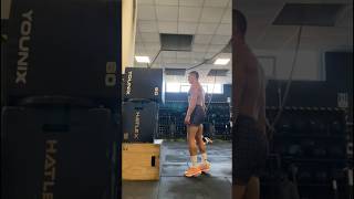 Box Jump almost My Own Height athlete jump [upl. by Uhile424]